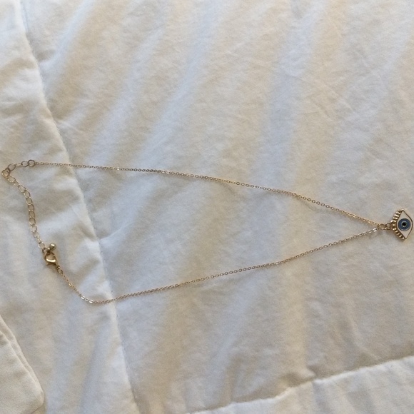 Evil eye necklace with pendant - Picture 4 of 6